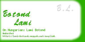 botond lami business card